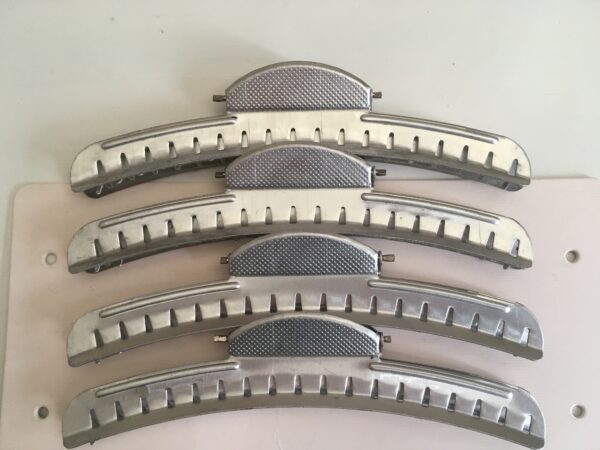 Large Butterfly Clamps x 4 pieces / Aluminium Wave Clamps 5″/ Create Easy Vintage Wave Hair Styles
